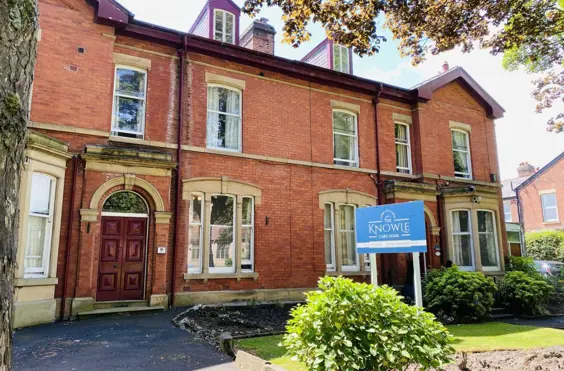 The Knowle Care Home - outside view of care home